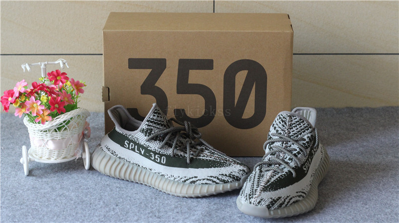 Adidas Yeezy Boost 350 V2 Grey Glow Sole